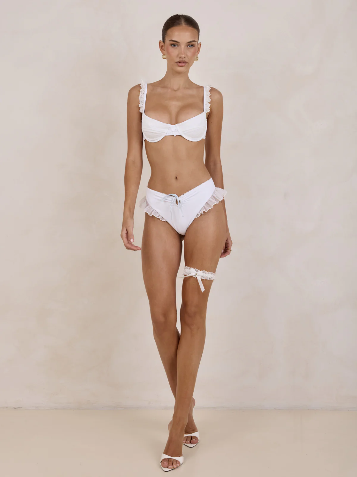 Elsie Frill Bottom - White - Image 8