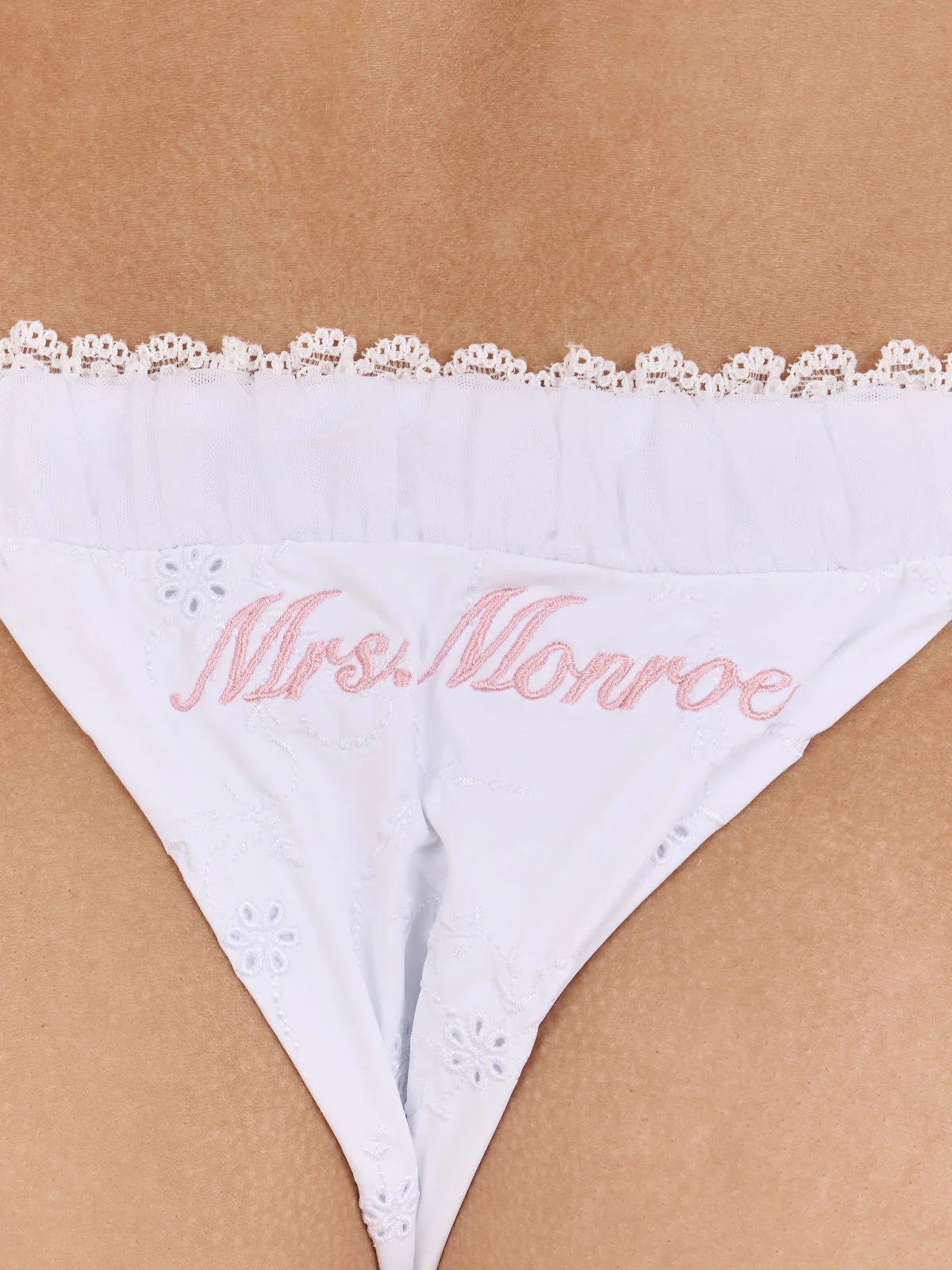 Fiora Tie Bottom - White - Image 9
